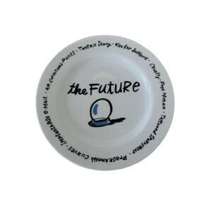 Pottery Barn Millennium Salad Plate, "The Future"